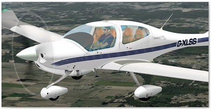 DA40 -  In flight